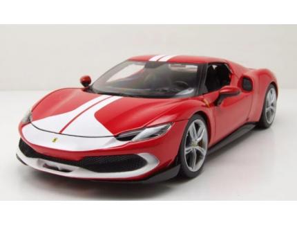 FERRARI 296 GTB ASSETTO FIORANO ROUGE BURAGO 1/18°