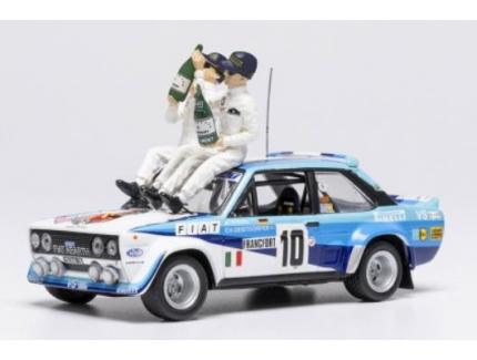 Fiat 131 Abarth n°10 Rallye Monte Carlo 1980 W.Rohrl - C.Geistdorfer IXO 1/43