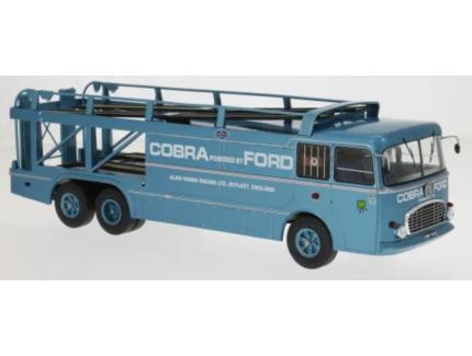 Fiat Bartoletti 306/2 Racing transporter bleu 1956 IXO 1/43