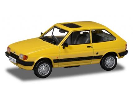 Ford Fiesta Mk2 1.1L, Citrine Yellow Corgi 1/43