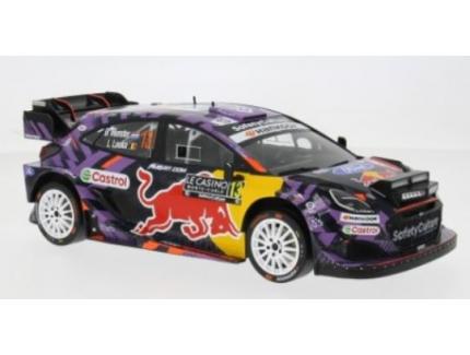 Ford Puma Rally1 n°13 Rallye Monte Carlo 2025 Gregoire Munster - Louis Louka IXO 1/18