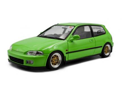 Honda Civic EG6 NEON GREEN 1991 solido 1/18