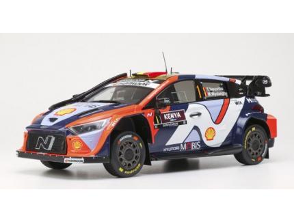 Hyundai i20 N Rally1 1 Safari Rallye du Kenya 2025 T. Neuville - M. Wydaeghe IXO 1/18