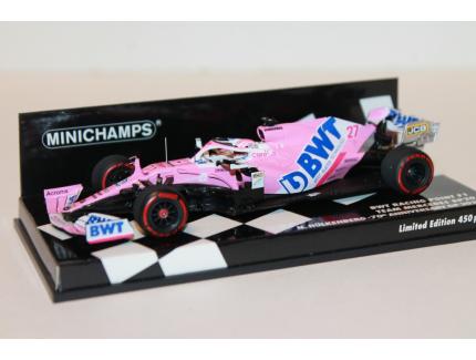 RACING POINT RP20 - N°27 HÜLKENBERG 70th ANNIVERSARY GP 2020 MINICHAMPS 1/43°