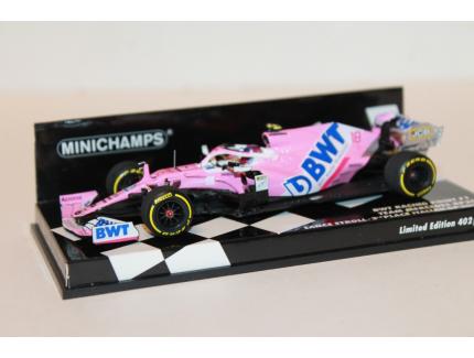 RACING POINT RP20 - N°18 L. STROLL 3rd PLACE ITALIAN GP 2020 MINICHAMPS 1/43°