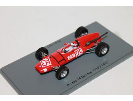 PROTOS 16 GERMAN N°25 GP F2 1967 SPARK 1/43°