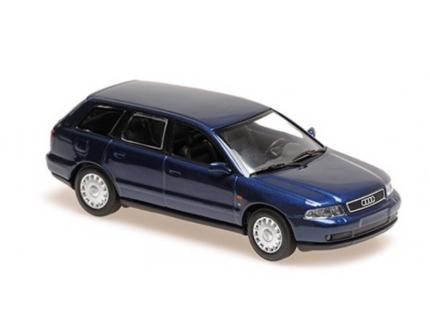 AUDI A4 AVANT 1995 DARK BLUE MINICHAMPS 1/43