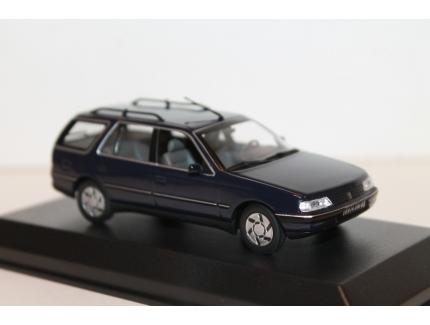 PEUGEOT 405 BREAK 1991 DARK BLUE NOREV 1/43°