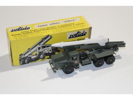 UNIC SAHARA LANCE FUSEE 1960 SOLIDO 1/50°