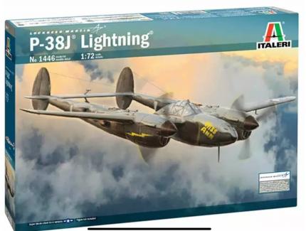 MODEL KIT P-38J LIGHTNING ITALERI 1/72 °