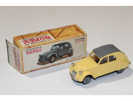 CITROEN 2CV JAUNE 1960 NOREV 1/43°