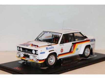 FIAT 131 ABARTH N°1 RALLY HUNSRUCK 1979 IXO 1/18°