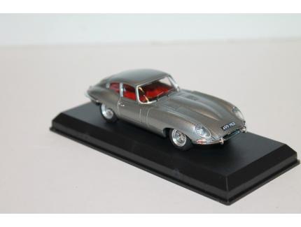 JAGUAR TYPE E COUPE 1964 GRIS METAL GEORGE HARISON BEST 1/43°