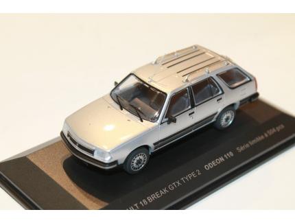 RENAULT 18 BREAK GTX TYPE 2 1984 ODEON 1/43°