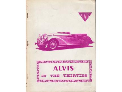 ALVIS IN THE THIRTIES