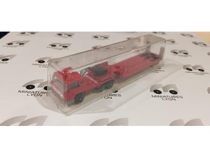 BERNARD CONVOI EXCEPTIONNEL ROUGE MAJORETTE 1/87