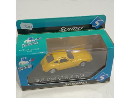 Opel GT.1900 jaune 1968 Solido 1/43