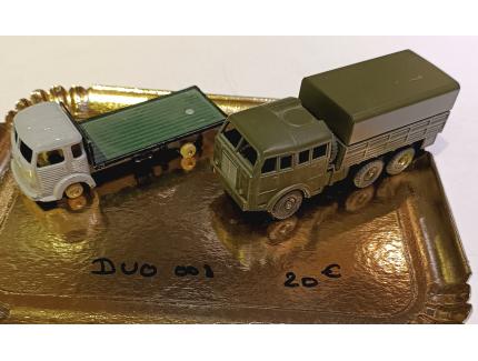 Duo camions Dinky