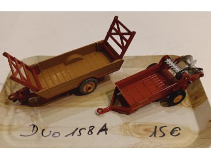 Duo remorques Dinky