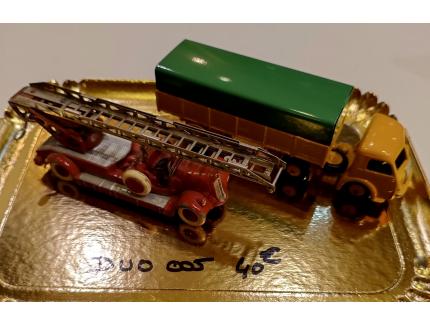 Duo camions Dinky