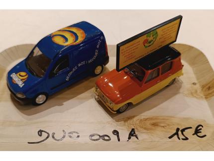 DUO publicitaire Renault 1/43