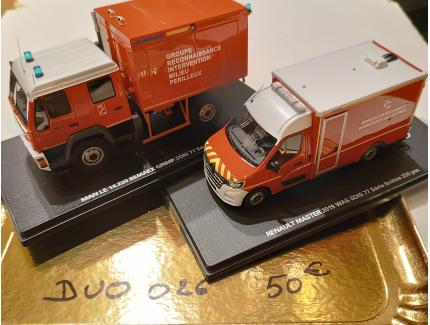DUO pompiers 1/43