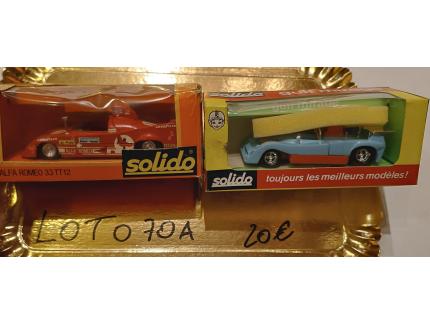 LOT compétition Solido 1/43