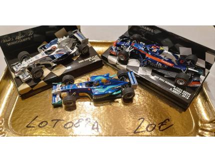 LOT F1 Minichamps 1/43