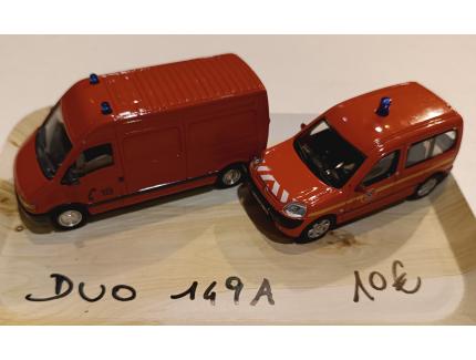 DUO pompiers 1/43