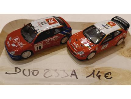 DUO Citroën Rallye 1/43