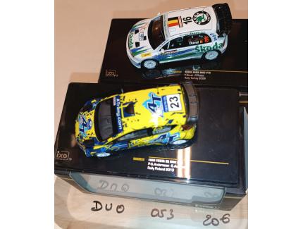 DUO rallye IXO 1/43