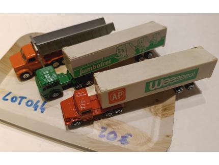 LOT camions 1/64