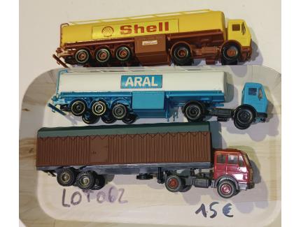 LOT camions 1/87