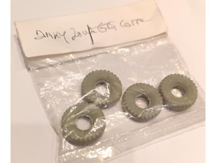 Pneus carrés (x4) Dinky
