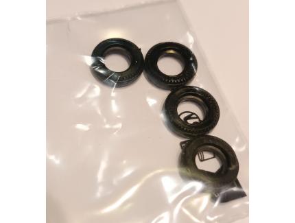 Pneus Dunlop Taille 2 (x4) Dinky toys