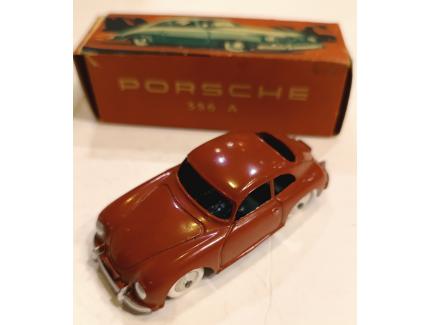 PORSCHE 356 A ROUGE - QUIRALU 1/43