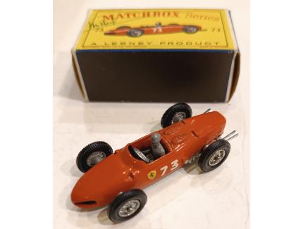 FERRARI RACING CAR MATCHBOX 1/64