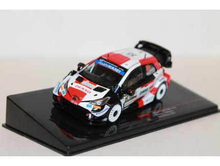 TOYOTA YARIS WRC #33 E.EVANS - S.MARTIN RALLY MONZA 2021 IXO 1/43°