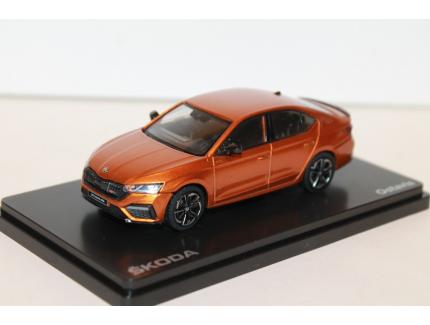 SKODA OCTAVIA IV RS (2020) ORANZOVA ABREX 1/43°