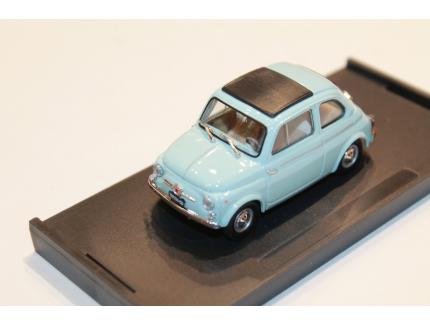 FIAT 500F 1970 AZZURRO ACQUAMARINA BRUMM 1/43°