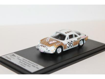 ALPINE-RENAULT A110 N°36 VANDECAVEYE & PLAS RALLY YPRES 1972 TROFEU 1/43°