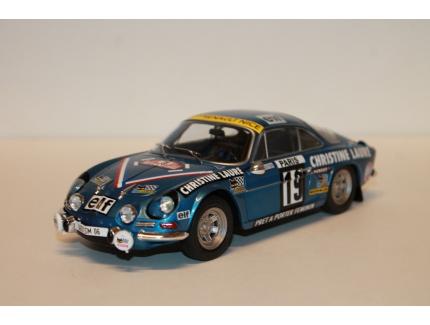 ALPINE A110 1600S N°19 MONTE CARLO 1976 SOLIDO 1/18°