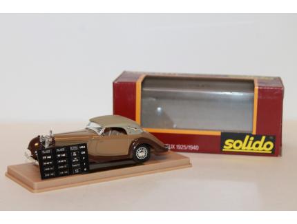 MERCEDES 540K BROWN 1939 SOLIDO 1/43°
