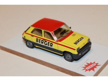 RENAULT 5 TL "BERGER" 1982 AUTORECLAME 1/43°