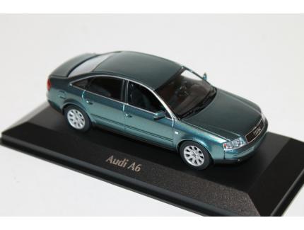 AUDI A6 1997 VERT METAL MAXICHAMPS 1/43°