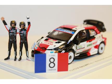 TOYOTA YARIS WRC N°1 WINNER RALLY MONZA 2021 SPARK 1/43°