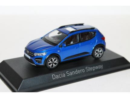 DACIA SANDERO STEPWAY 2021 IRON BLUE NOREV 1/43°