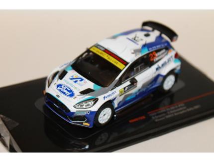 FORD FIESTA R5 MKII N°23 VAINQUEUR WRC2 RALLYE ACROPOLIS 2021 IXO 1/43°
