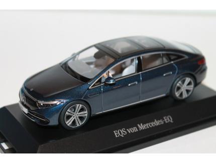 MERCEDES-BENZ EQS (V297) BLEU METAL HERPA 1/43°