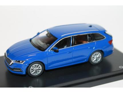 SKODA OCTAVIA IV COMBI BLEU ABREX 1/43°